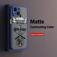 thumbnail image 3 of Funda de teléfono Black Potters Hot Spell para iPhone 15 14 13 12 11 Mini Pro Max X XR 7 8 Plus harrys, funda trasera transparente mate, 3 of 5