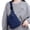 Dark Blue, variant on ibiyuan Handbags For Women Unisex Water Resistant Travel Passport Crossbody Sling Chest Pack, Multi Pocket Lightweight Shoulder Storage Purse Birthday Gifts