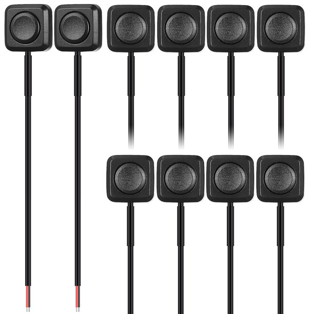 10 Uds interruptores de botón de coche Mini interruptores basculantes interruptor de palanca reemplazo de botón interruptor de botón automático