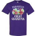 thumbnail image 3 of Inktastic Promoted to Great Grandma with Flowers T-Shirt, 3 of 5