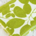 thumbnail image 2 of Green Leaves Japanese Coral Fleece Baby Throw Blanket (26 by 39.8 inches), 2 of 2