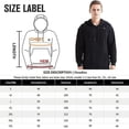 thumbnail image 4 of Winter Men's And Women's Usb Heated Hoodies Cotton Zipper Pocket Wool Thick Lovers Fall/winter Heating Casual Hoodies GrayXXXL, 4 of 4