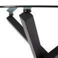 thumbnail image 2 of Home Gear Dining table with Black Metal X-crossed Tripod Base, 2 of 4