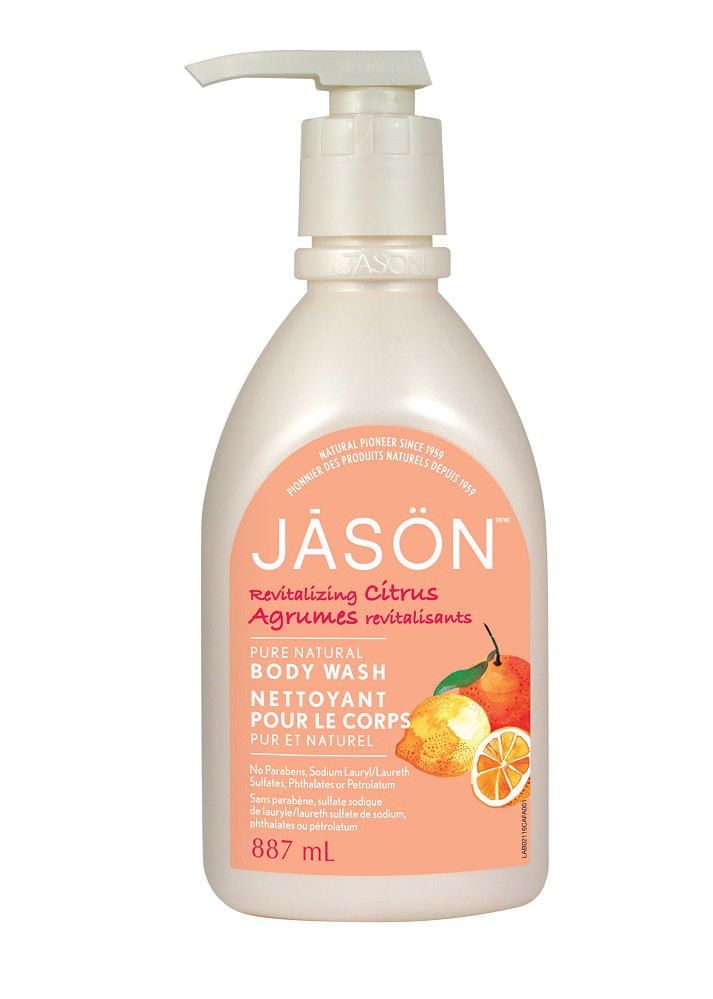 Jason Nettoyant pour le corps Pur et Naturel Revitalisant, agrumes