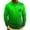 Green, variant on Men's St. Patrick's Day Shamrock Henley Long Sleeve Pullover Casual Top Shirt