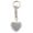 Clear, variant on Rhinestone Heart Bag Charm (Women)