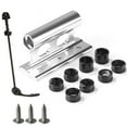 thumbnail image 1 of 2 Kit Bike Fork Mount Truck Block 20×110mm Bike Car Roof Rack Carrier with QR, 1 of 8