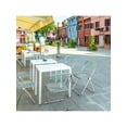 thumbnail image 3 of 2 foldable terrace plastic folding chairs, white transparent/pink transparent/blue transparent/orange transparent, can be used for gardens, camping BBQ、 party, 3 of 21