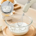 thumbnail image 2 of Wireless Portable Electric Hand Mixer 5-Speed Adjustable USB Rechargeable Whisk with Food-Grade Stainless Steel Beaters for Home Baking Cake Batter Cream Cookie Dough Egg Mixing Lightweight, C, 2 of 3
