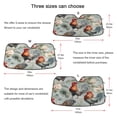 thumbnail image 5 of ALAZA Roosters and Flowers Pattern Windshield Sun Shade Car Foldable Visor Block UV Rays Protector 53"x23.5", 5 of 8