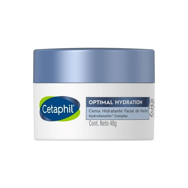 Crema hidratante facial Cetaphil HydroSensitiv complex de noche 48 g