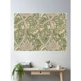 thumbnail image 2 of William Morris Sage Green Windrush Floral Leaves Vintage Pattern -Victorian Botanical Designs, Poster Wall Art, Modern Wall Decor For Living Room Bedroom, 24x36 UNFRAMED, 2 of 3