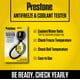thumbnail image 3 of Probador de refrigerante anticongelante Prestone AF-1420, ajuste universal, 3 of 4