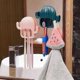 thumbnail image 3 of Cute Kids Toothbrush Holder, Wall Mounted Cactus Toothbrush Stand Suction Cartoon Razor Draining Organizer Rack With Hook For Bathroom, Mirror, Vanity, 3 of 5