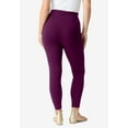 thumbnail image 2 of Roaman's Women's Plus Size Side Pocket Essential Legging, 2 of 5