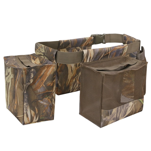 yeacher Adjustable Camo Hunting Waist Pack with Multiple Detachable Pockets for Outdoor Essentials and Game Storage