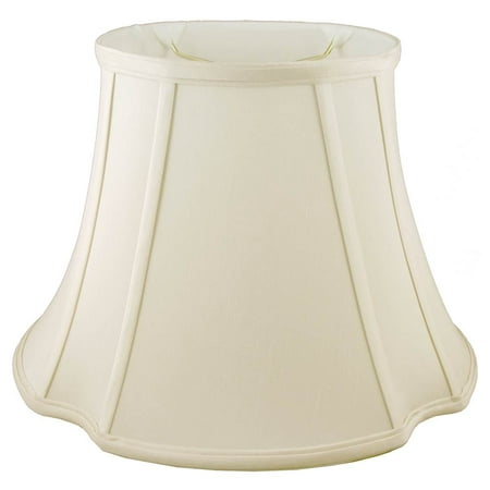 French Oval Lampshade In Eggshell 9 Diam X 7 25 H French Oval Lampshade In Eggshell 9 Diam X 7 25 H