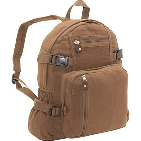 ROTHCO VINTAGE MINI BACKPACK - EARTH BROWN