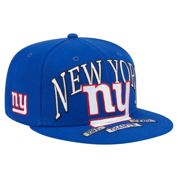 Men's New Era Royal New York Giants Oversized 59FIFTY Fitted Hat