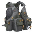 thumbnail image 2 of Chaleco de pesca de nailon ajustable, chaleco de malla transpirable para exteriores, chaquetas con bolsillos, 2 of 10