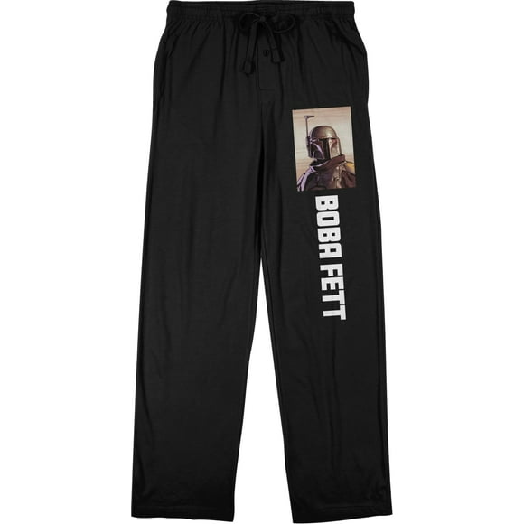 Star Wars Boba Fett Character Men's Drawstring Sleep Pajama Pants-L