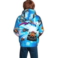 thumbnail image 2 of Ninjago Youth Sweatshirt Hoodies Fashion Teen Hooded Hoody Pullover Clothes With Pocket For Boys Girls Clothing, 2 of 8