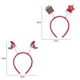 thumbnail image 2 of Diadema para fiestas navideñas y navideñas, aro para el pelo, tocados para niños, 2 of 5