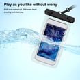 thumbnail image 2 of Eigraketly Funda impermeable para teléfono, deportes acuáticos, natación, teléfono móvil, bolsa seca con cordón para escalada al aire libre, funda Deportes acuáticos Rosado Eigraketly OD023411-05, 2 of 6