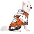 thumbnail image 2 of Fotbe Various Pumpkins Sudadera con Estampado para Perros Pequeños – Suéter con Capucha para Mascotas, Tela Suave de Forro Polar con Bolsillo-XX-Large, 2 of 7