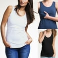 thumbnail image 3 of T-shirt Sans Manches Col Rond Été Allaitement Maternité, 3 of 8