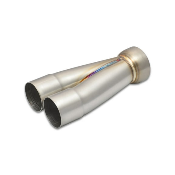 Vibrant Performance 10356 VIB10356 2-1 S.S. MERGE COLLECTORS (2.25IN INLET ID, 3IN OUTLET OD)-SOLD INDIVIDUALLY