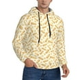 thumbnail image 2 of Salouo Peanuts3 Pattern Men's Fall Hoodie Sweatshirt,Sport Hoodie with Pockets for Men Pullover Casual Hooded Sweatshirt-Small, 2 of 7