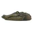 thumbnail image 2 of Joernso Crocodile Head Decoy Realistic Floating Crocodile Head Scare Ducks Herons Garden Ornaments Resin Outdoor Statue for Pools Pond, 2 of 8