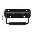 thumbnail image 2 of ADDHAT 4Ud Manija De Resorte Para Cajas Y Gabinetes Metal Resistente Para Uso En Y Almacenamiento, 2 of 6