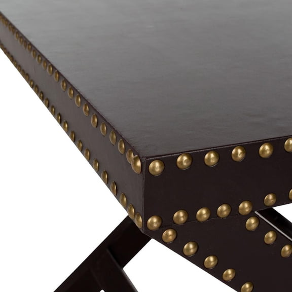 Safavieh JEANINE X END TABLE CHARCOAL