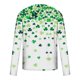 thumbnail image 5 of Amzcrzy - Sudadera Para Hombre, Diseño De Moda, Cuello Redondo, Informal, Manga Larga, Color Verde, 3Xl, 5 of 5