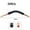 C, variante sur Vwrxbz Chalumeau de Soudage Tige d'Extension Flexible Adaptateur de Buse en Laiton Flexible à 360 Degrés Accessoire de Pistolet MIG MAG