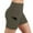 Army Green, variant on LOVZFMLL Women's Athletic Workout Shorts High Waisted Butt lifting Stretchy Shapewear Shorts for Yoga Gym Running Cycling with Pockets Blue B L
