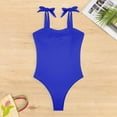 thumbnail image 7 of Kmdttou Plus Size Swimsuit for Women Sexy Solid Color Swimwear Slim Swimsuit Bikini Straped Swimsuits on Clearance!, 7 of 7