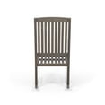 thumbnail image 5 of Penny Outdoor Acacia Wood Rocking Chair (Set of 2), Gray, 5 of 10