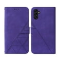 thumbnail image 2 of Allytech for Samsung Galaxy A13 5G Slim Wallet Case with Detachable Shoulder Strap,Durable PU Leather Drop Protection Magnetic Flip Stand Card Slots Crossbody Phone Cover,Purple, 2 of 9