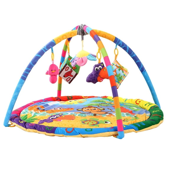 Juguetes para bebés Animales de actividad de rastreo educativo Gimnasio Alfombra de rompecabezas , playa