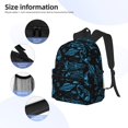 thumbnail image 3 of Fotbe Spacecraft Mochila Ligera Casual para Laptop para Hombres y Mujeres, Mochila Impermeable de Uso Diario, Mochila para Universidad, 3 of 6
