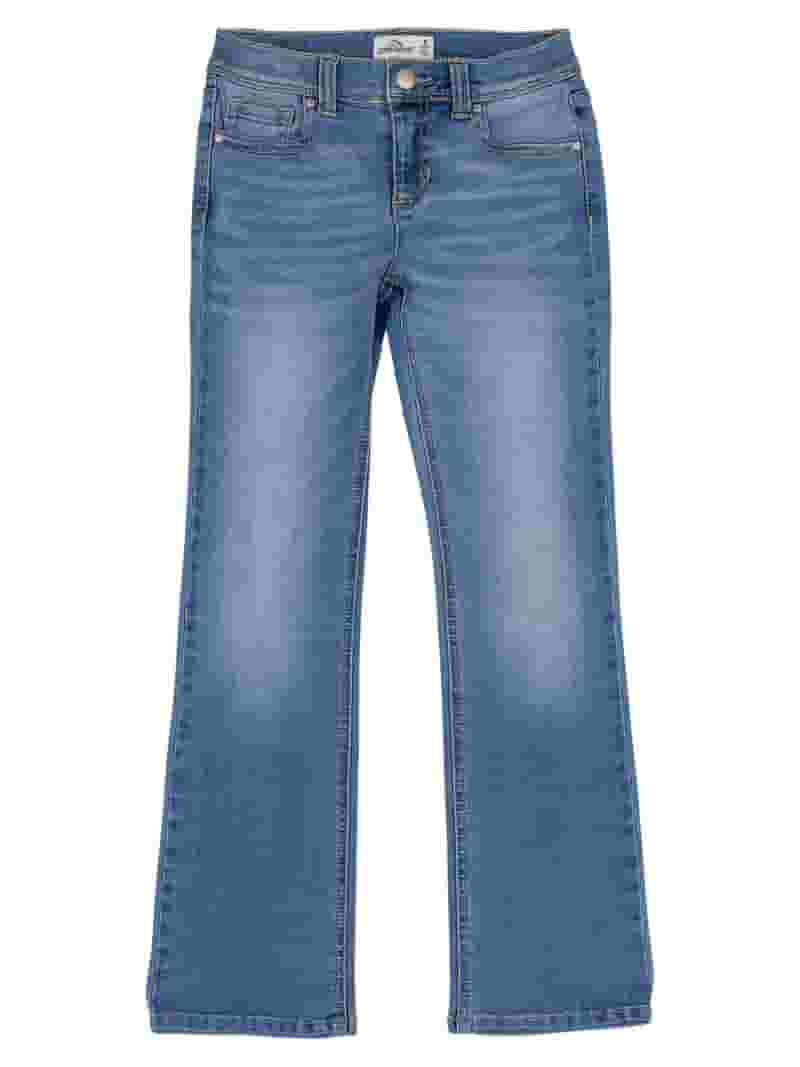 【COLOR iN ID】Blue black span bootcut jeans Jordache Girls Bootcut Jeans, Sizes 5-18 & Plus - Walmart.com