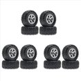 thumbnail image 1 of 12 Piezas 73mm Neumático Rueda para C14 C24 B24 B36 MN D90 MN-90 MN99S FY003 FY004 RC Coche Accesorios Piezas de Actualización, 1 of 5