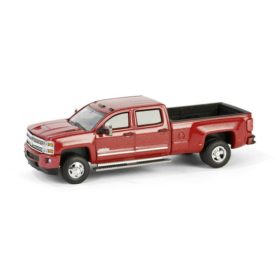 1/64 2018 Silverado 3500 HD Dually High Country Red Metallic Dually Drivers 15 46150-D