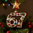 thumbnail image 3 of WEGFTDUOP Christmas 67 Acrylic Ornament Six Funny Xmas Holiday Ornament Funny 67 Decorations Meme Grandkid Gift For Christmas Tree Christmas Hanging Decor, 3 of 7