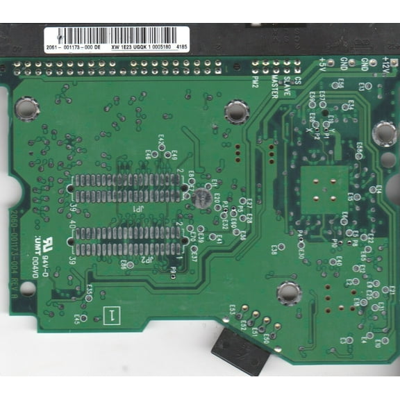 WD1600BB-98DWA0, 2061-001173-000 DED1, WD IDE 3.5 PCB