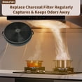 thumbnail image 3 of 2 Pack CF1 Charcoal Filters Only Compatible with Zline All Range Hood Models, But Not for 587, 597, 9597 Series, Compare to Part# CF1, 3 of 6