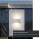 thumbnail image 3 of Lámpara de pared LED de noche, lámpara creativa y sencilla para dormitorio, mesita de noche, hotel, estudio, pasillo, escalera, lámpara al por mayor, 3 of 5